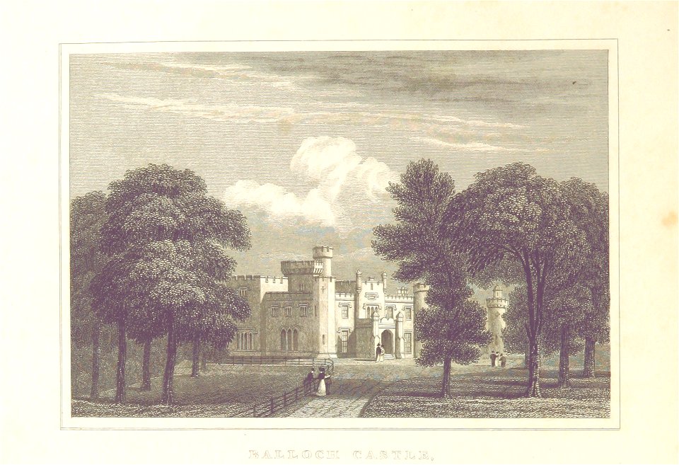 MA(1829) p.340 - Balloch Castle - John Preston Neale