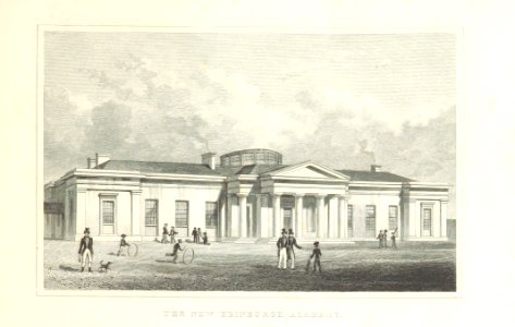 MA(1829) p.161 - The new Edinburgh Academy - Thomas Hosmer Shepherd