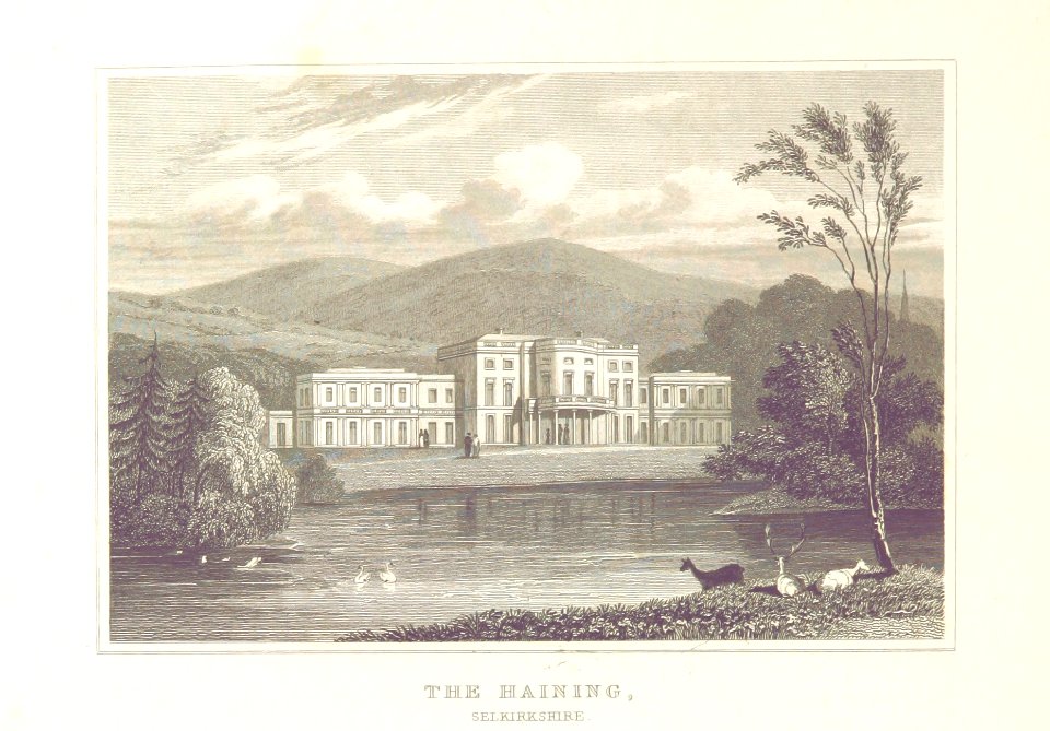 MA(1829) p.224 - The Haining, Selkirkshire - John Preston Neale