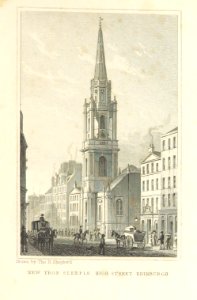 MA(1829) p.029 - New Tron Steeple, High Street Edinburgh - Thomas Hosmer Shepherd