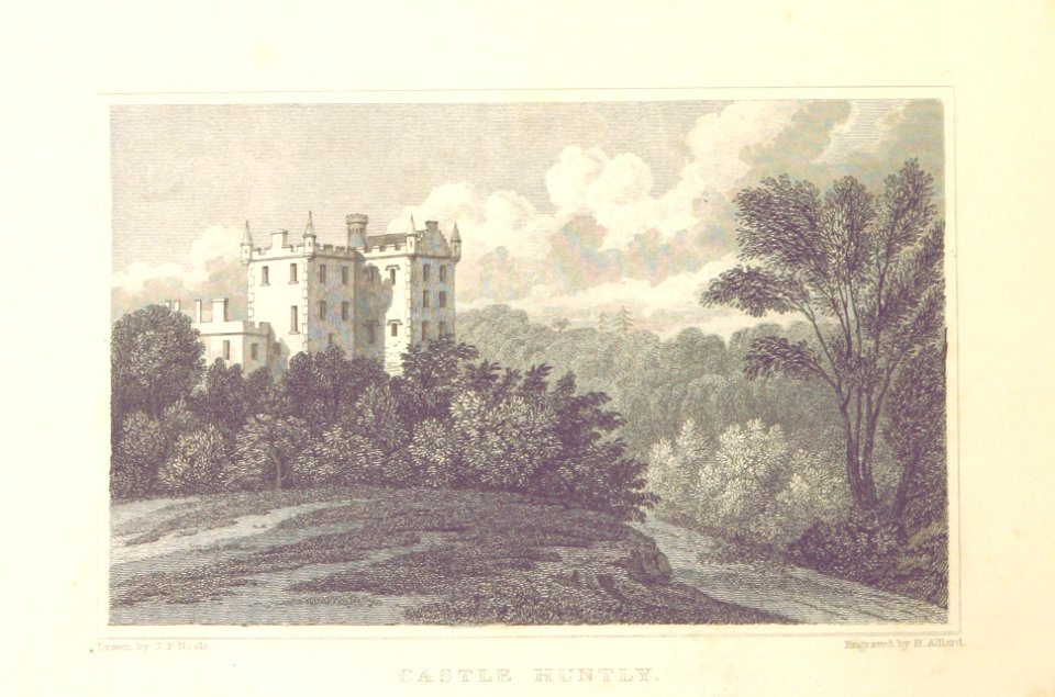 MA(1829) p.288 - Castle Huntly - John Preston Neale