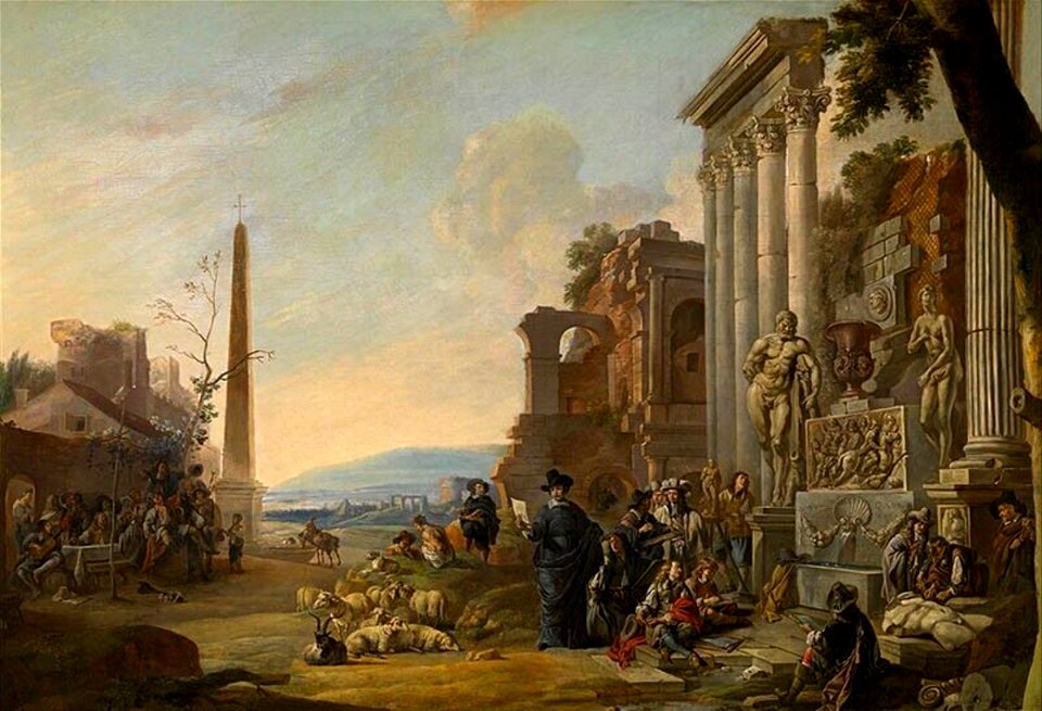 Anton Goubau - The Study of art in Rome