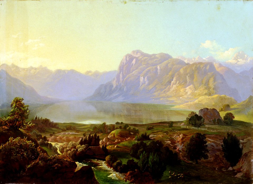 Anton Karinger - Bohinjsko jezero
