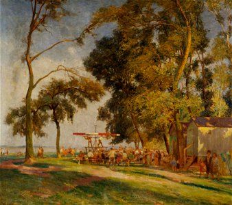 Anton Hans Karlinsky - Sonntag in der Lobau - 6076 - Belvedere