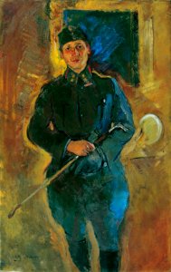 Anton Kolig - Otto von Aichelburg-Zossenegg als Kavallerieoberleutnant - 4797 - Belvedere