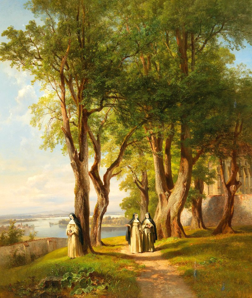 Anton Hansch - In the Nunnery Garden