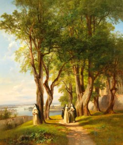 Anton Hansch - In the Nunnery Garden