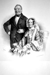 Anton Kiendl mit Ehefrau Litho