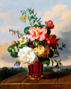 Anton Hartinger Blumenstillleben 1843
