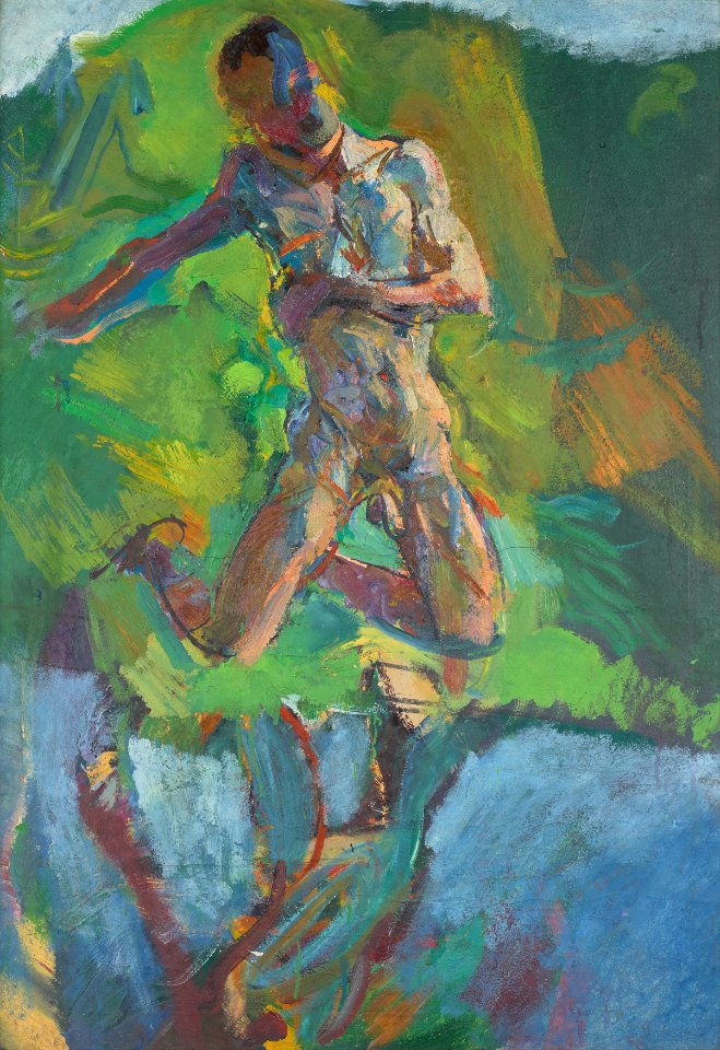 Anton Kolig - Kniender Narziß - 4558 - Belvedere