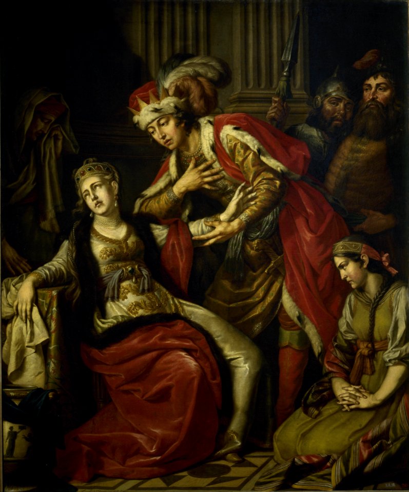 Anton Losenko - Vladimir and Rogneda - Google Art Project
