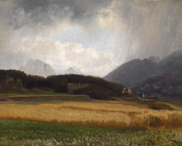 Anton Hlavacek Regenstimmung über Igls