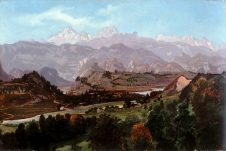 Anton Karinger - Dolina Save (Bled z Ribnega)