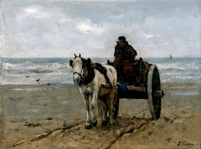 Anton Mauve - Seaweed Gatherer - 23.492 - Museum of Fine Arts