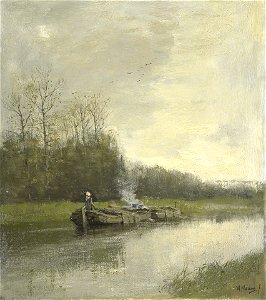 Anton Mauve - Trekvaart