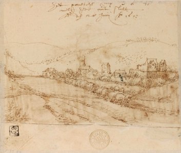 Anton Mirou - View of Adolphseck with the Castle