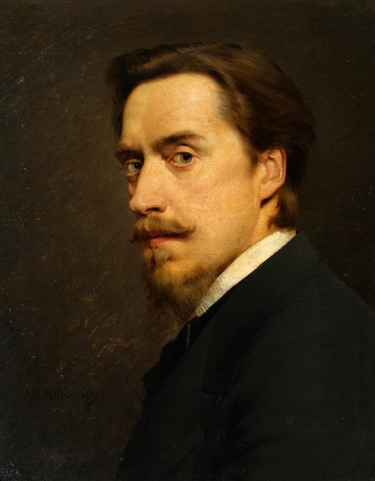 Anton Müller - Selbstbildnis - 3594 - Kunsthistorisches Museum