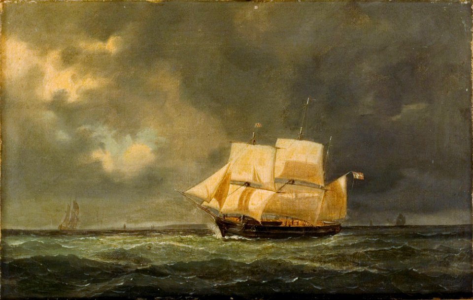 Anton Melbye - Marine Landscape - A I 297 - Finnish National Gallery