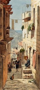Anton Perko Gasse in Ragusa