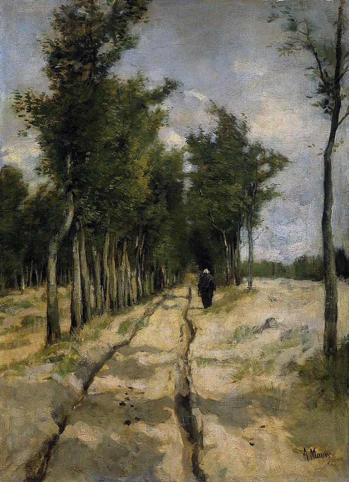 Anton Mauve - De Torenlaan te Laren