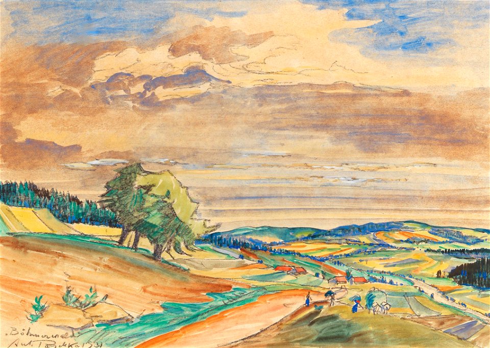 Anton Peschka - Böhmerwald