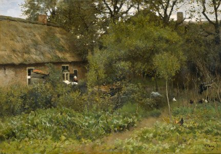 Anton Mauve - De moestuin