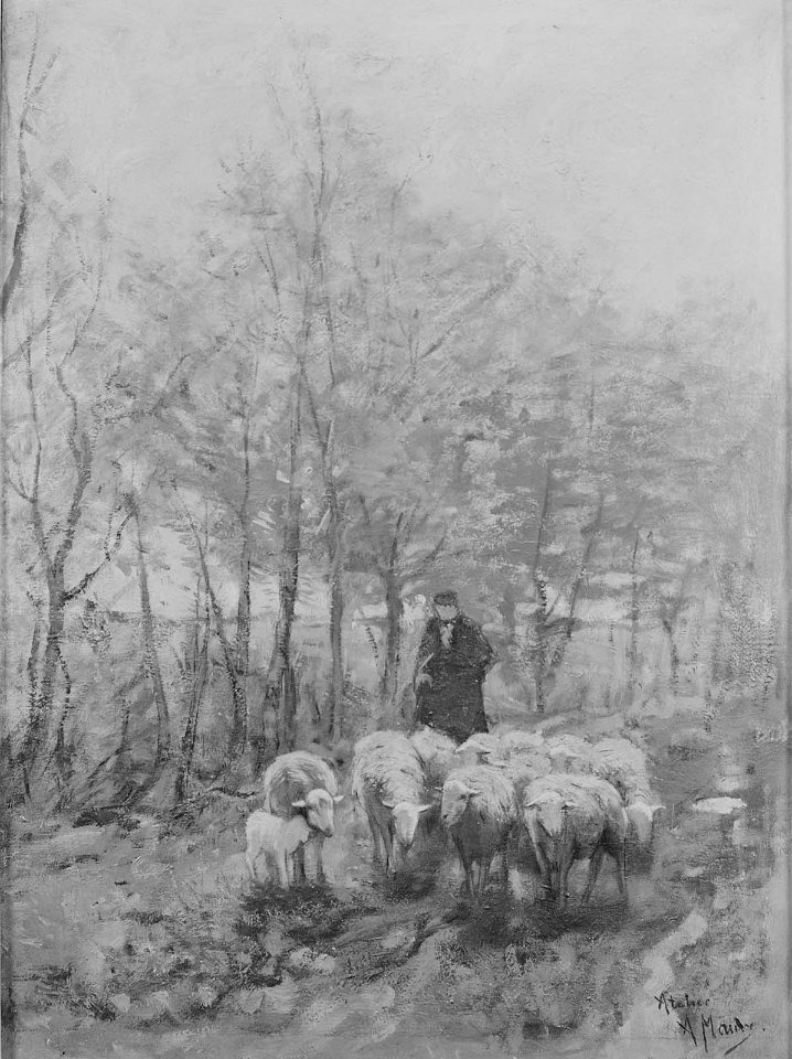 Anton Mauve - Return of the Flock - 24.222 - Museum of Fine Arts