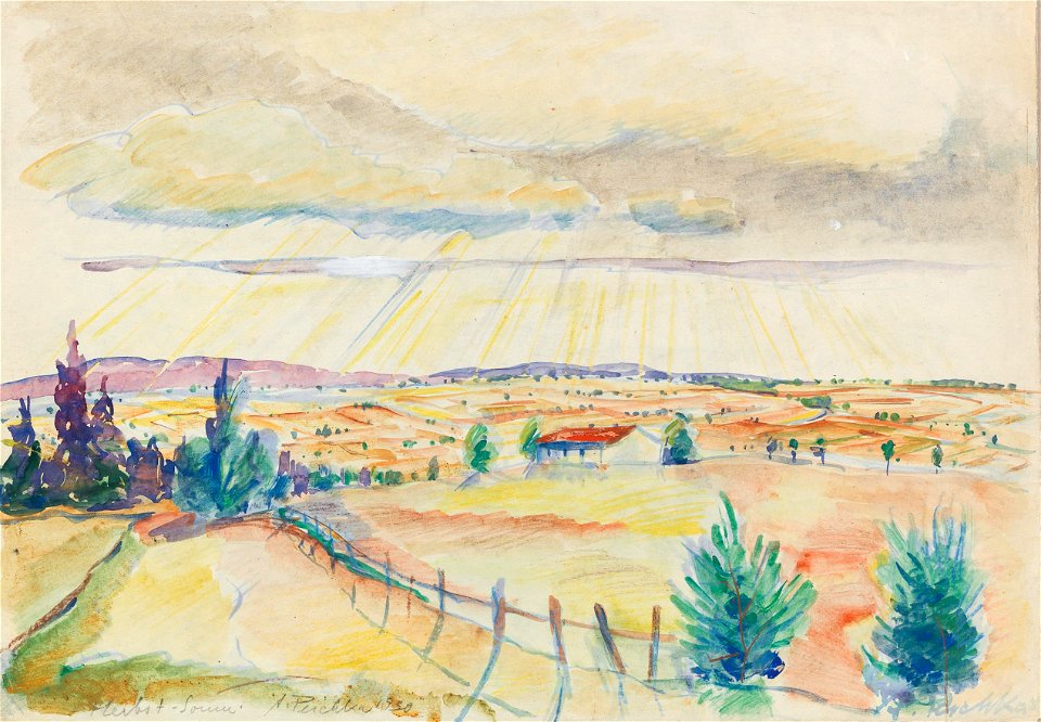Anton Peschka - Herbstsonne