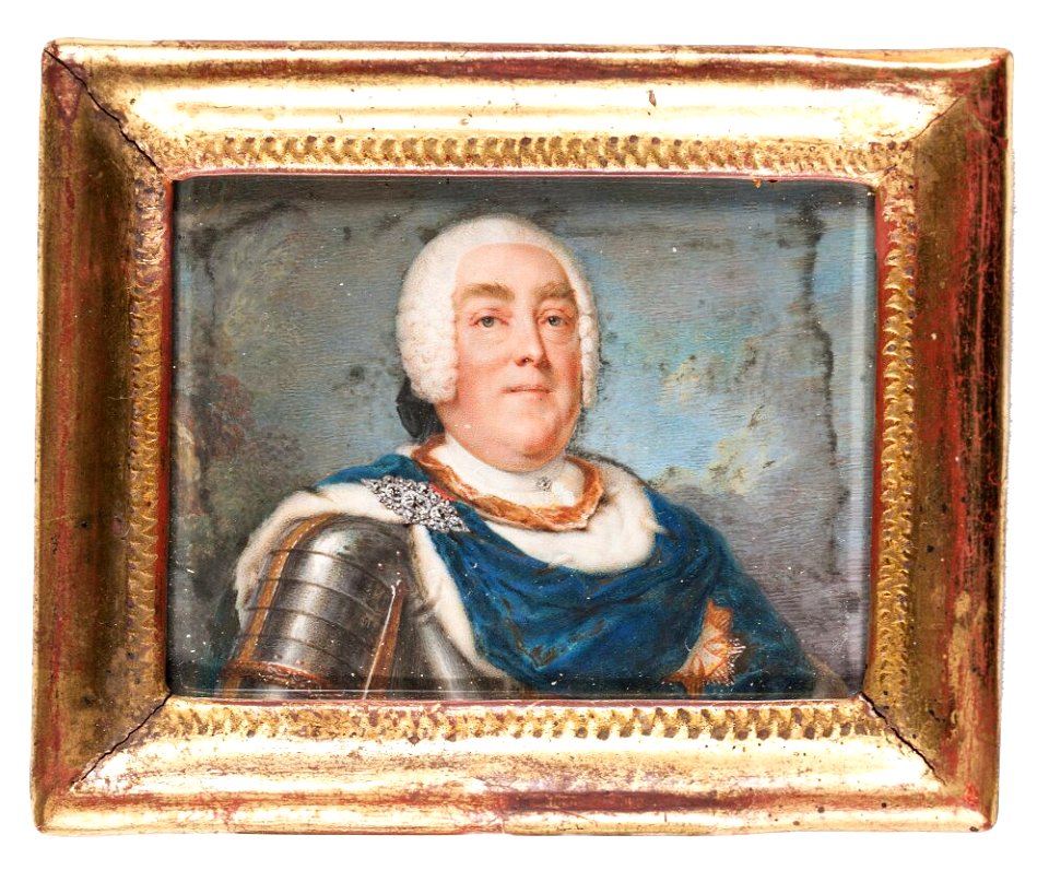 Anton Rafael Mengs - August III, Elector of Sachsen, King of Poland - NMDs 49 - Nationalmuseum