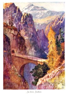 Anton Reckziegel Mariazellerbahn In den Zinken 1924 dg