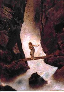 Anton Romako - Am Wasserfall