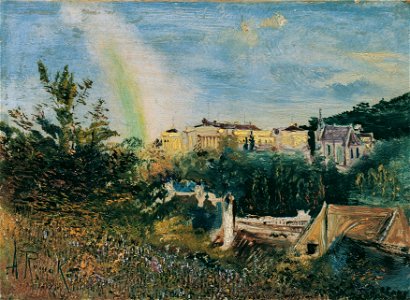 Anton Romako - Die Weilburg bei Baden - 4378 - Österreichische Galerie Belvedere