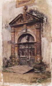 Anton Nowak - Portal in Murau - 1892