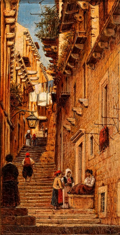 Anton Perko - Strasse in Ragusa