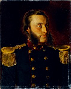 Anton Romako - Der Schiffsbau-Ingenieur Josef von Romako als Oberleutnant - 1236 - Österreichische Galerie Belvedere