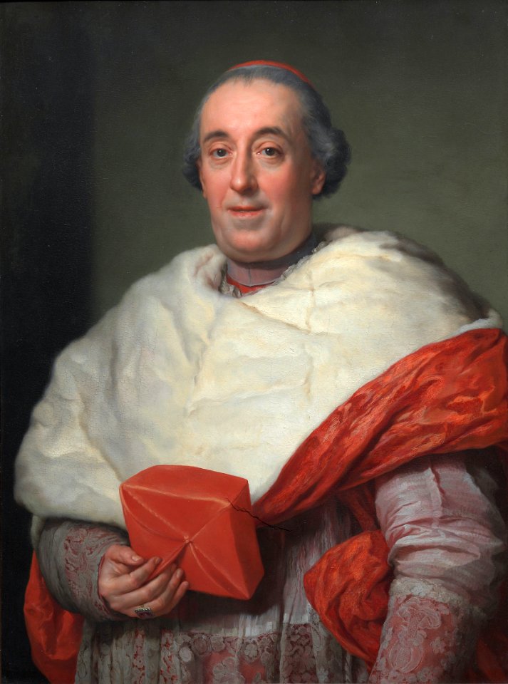 Anton Raffael Mengs - Portrait of Cardinal Zelada - 1969.2 - Art Institute of Chicago