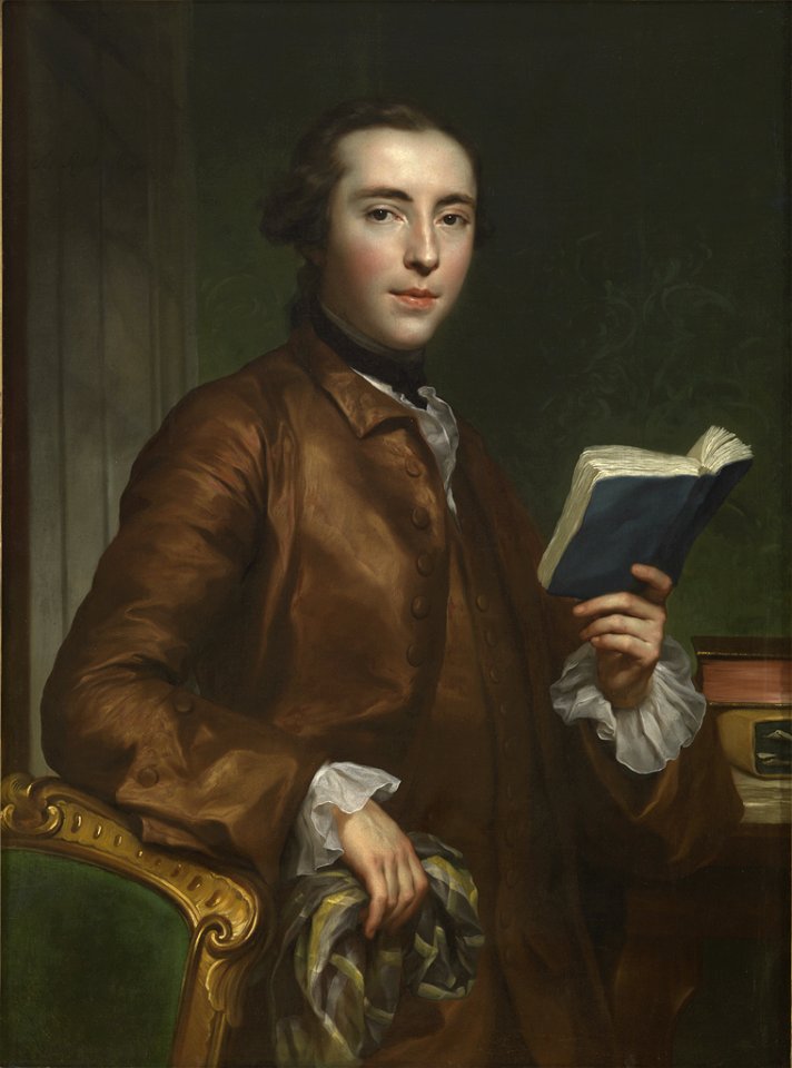 Anton Raphael Mengs - Portrait of an English Gentleman - 57.281 - Rhode Island School of Design Museum