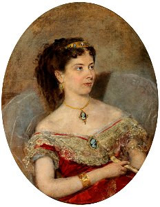 Anton Romako Fürstin Maria von Stackelberg