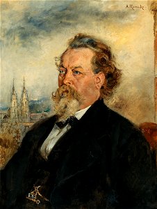Anton Romako Porträt Bücher Wilhelm
