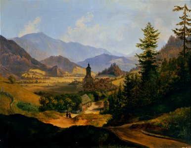 Anton Schiffer - Der Josephsberg bei Mariazell - 4543 - Österreichische Galerie Belvedere