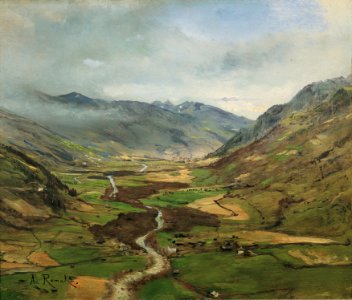 Anton Romako - Das Gasteinertal II - 4166 - Österreichische Galerie Belvedere