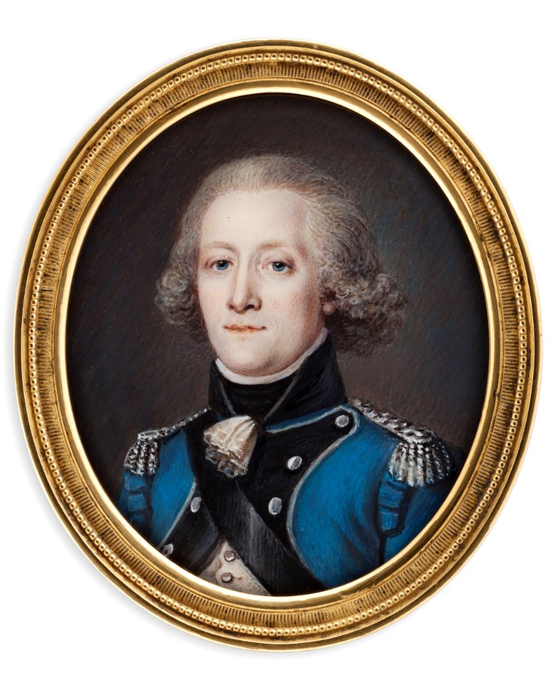 Anton Ulrik Berndes - Portrait of an officer - S 197 - Finnish National Gallery