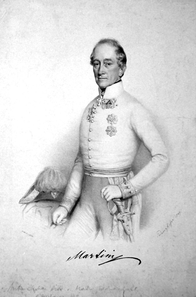 Anton Stephan von Martini Litho