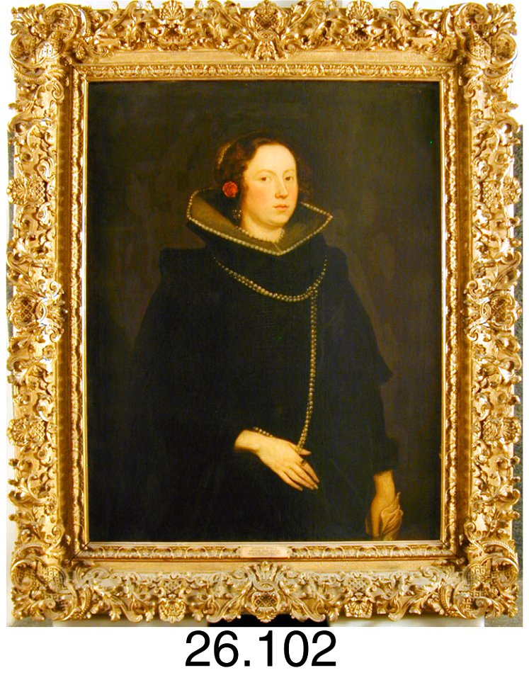Anton van Dyck - A Genoese Lady - 26.102 - Detroit Institute of Arts