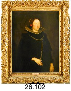 Anton van Dyck - A Genoese Lady - 26.102 - Detroit Institute of Arts