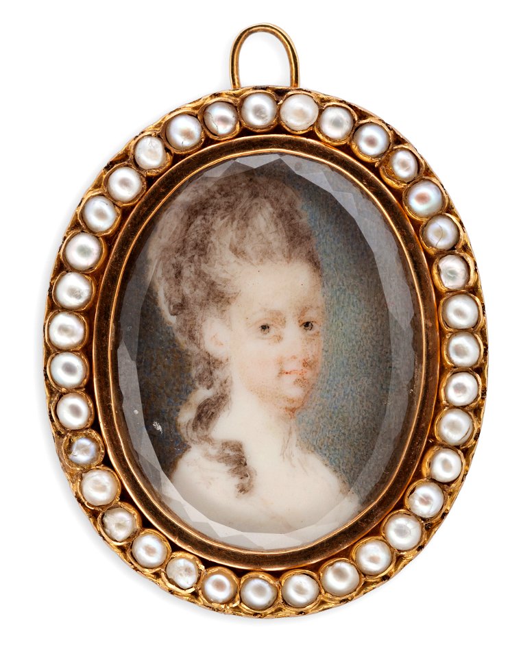 Anton Ulrik Berndes - Portrait of a lady - S 141 - Finnish National Gallery