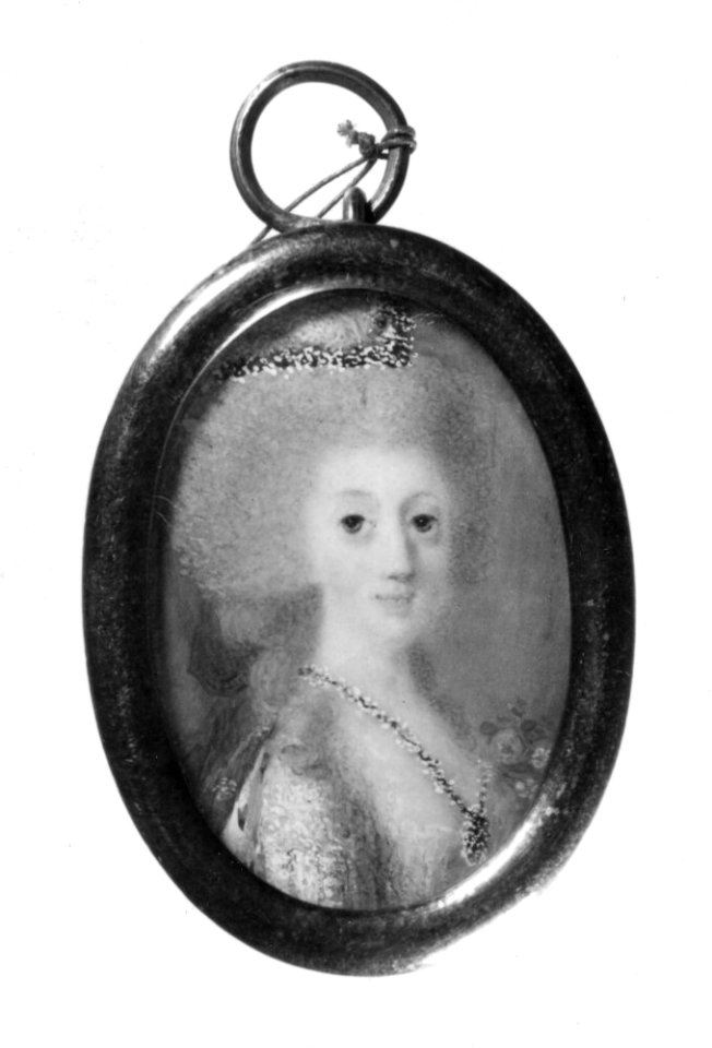 Anton Ulrik Berndes - Sofia Magdalena, 1746-1813, drottning av Sverige (enligt Gripsholmsinventariet Sofia Albertina) - NMGrh 2734 - Nationalmuseum
