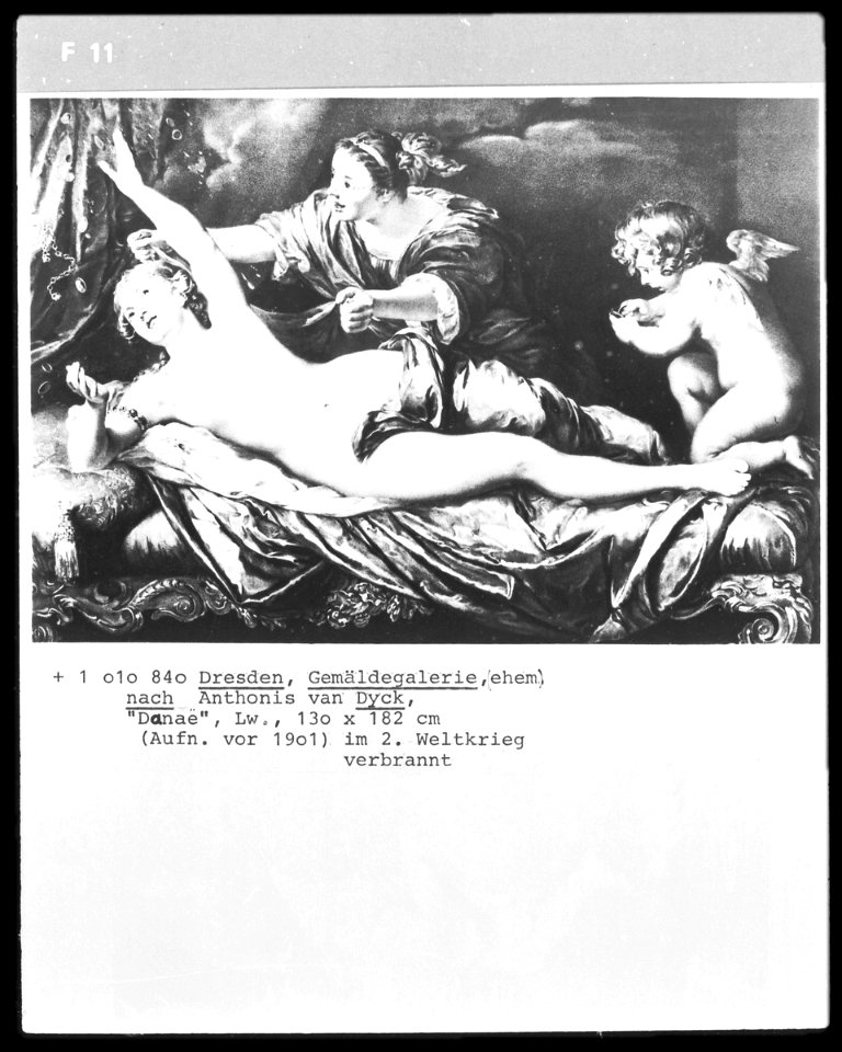 Anton van Dyck, (zugeschrieben) - Danaë, Inventar-Nr. 1039