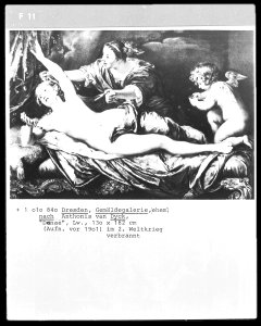 Anton van Dyck, (zugeschrieben) - Danaë, Inventar-Nr. 1039