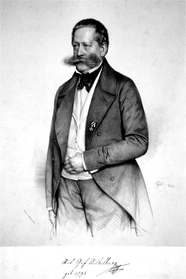 Anton von Aichelburg Litho